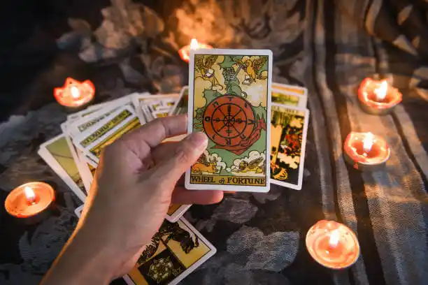 tarot cards Orange